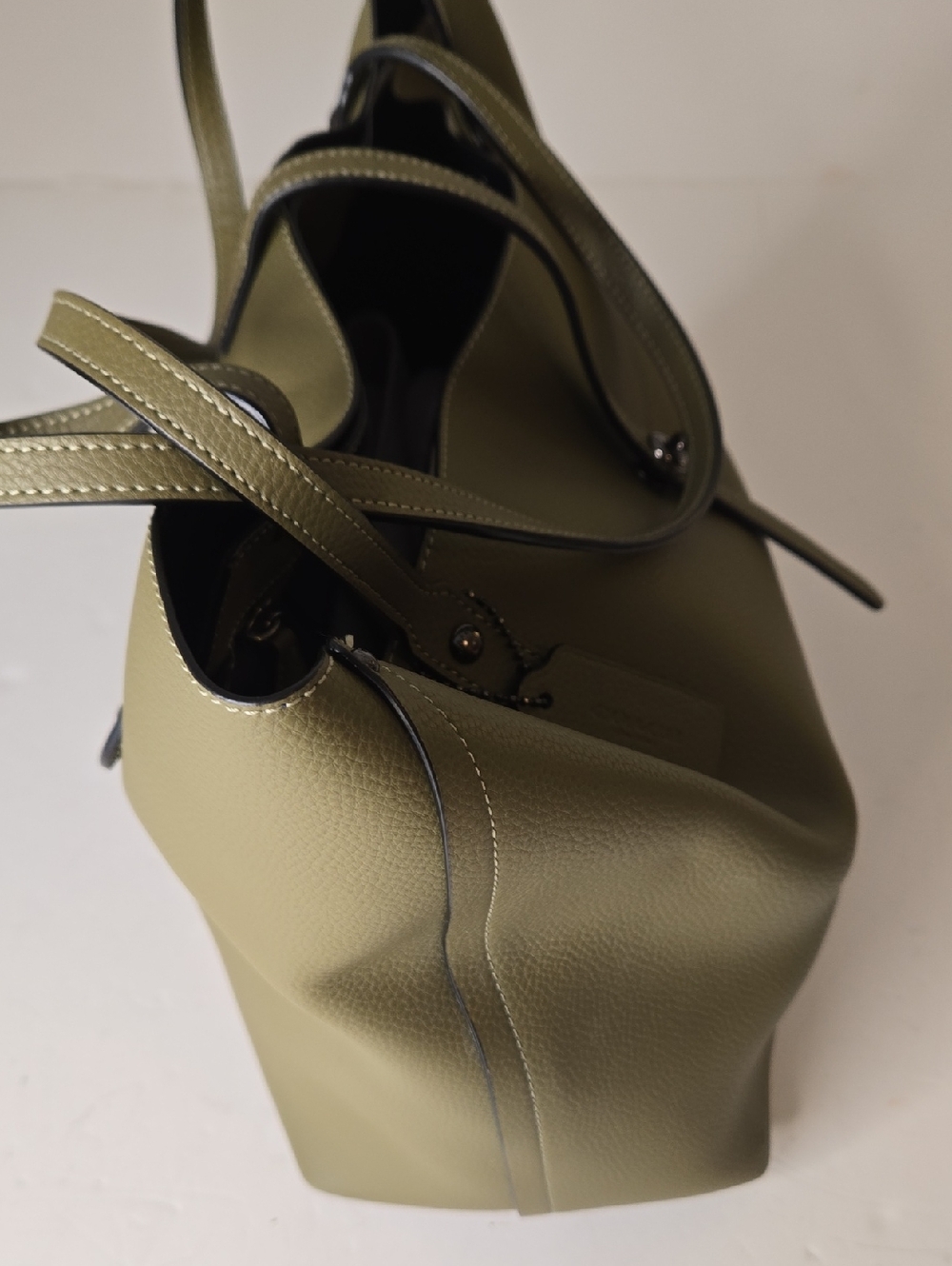 Coach Market Tote - Fatigue Stone - Green - Army - F58849 - Picture 8 of 15